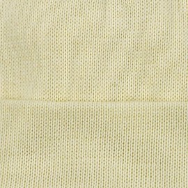 Skullies & Beanies Plain Cuff XL Size Cotton Beanie - Natural - CD115EH0UXN $28.85