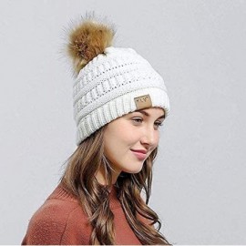 Skullies & Beanies Unisex Stretch Outdoor Beanies - B-women White - CJ1924406ES $17.86