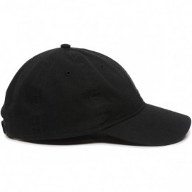 Baseball Caps Evergreen Tree Embroidered Dad Hat - Adjustable Polo Style Cap for Men & Women - Black - CE18L9T7YRI $13.80