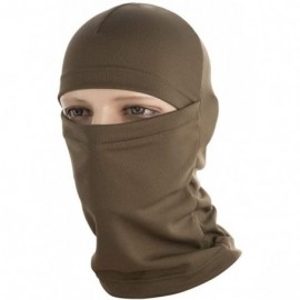 Balaclavas Ski Mens Military and Tactical Motorcycle Balaclava - Olive - C318C7RY2LH $11.59