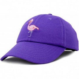 Baseball Caps Flamingo Hat Women's Baseball Cap - Purple - C018M630794 $10.33