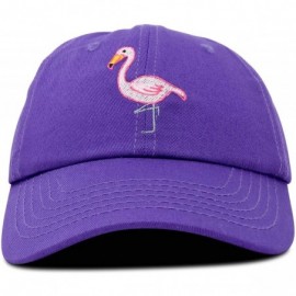 Baseball Caps Flamingo Hat Women's Baseball Cap - Purple - C018M630794 $10.33