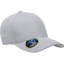 Baseball Caps One Ten Cool & Dry Mini Pique Cap - Water Resistent - Adjustable - 110P - Silver - CT12LLFMK1L $8.44