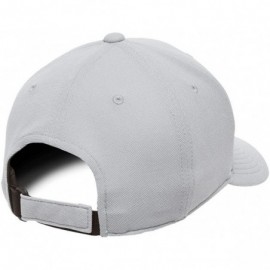 Baseball Caps One Ten Cool & Dry Mini Pique Cap - Water Resistent - Adjustable - 110P - Silver - CT12LLFMK1L $8.44