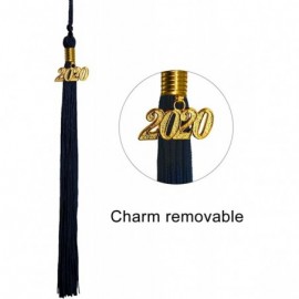 Skullies & Beanies Unisex Adult Matte Graduation Cap with 2020 Tassel - Navy - C311SBEBMJR $19.61