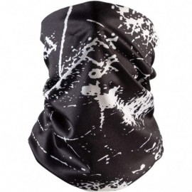 Balaclavas Face Bandanas Neck Gaiters for Men Women Dust Scarf Balaclava Headbands - Black - C0197UW3ICL $11.25