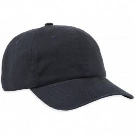 Baseball Caps Unstructured Baseball Cap-0670 - Navy - CX129XL90N1 $22.22