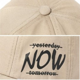 Baseball Caps Classic Unisex Baseball Hats Cotton Ball Cap Trucker Hat - Ynt-beige - CS199GC2QLO $8.42