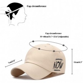 Baseball Caps Classic Unisex Baseball Hats Cotton Ball Cap Trucker Hat - Ynt-beige - CS199GC2QLO $8.42