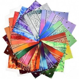 Headbands Single Side Print Mandala Bandana Square Handkerchief Girl Wrap - Mandala 5 - CS18LR65EDT $12.92