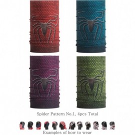 Headbands Pattern Headwear Headband Bandana - Spider Pattern No.1- 4pcs total - CR18M5LA3G3 $13.48