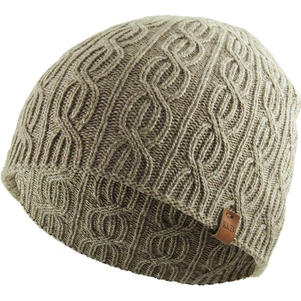 Skullies & Beanies Men Women Knit Winter Warmers Hat Daily Slouchy Hats Beanie Skull Cap - 7.4) Wool Mix Khaki - CT186U8H5SZ ...