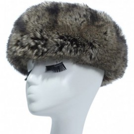 Cold Weather Headbands Women's Faux Fur Headband with Elastic Winter Earwarmer Earmuff Hat Ski - Deep Grey - C612MZP6KGL $10.40