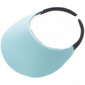 Visors Midsize Sport Sun Visor - Light Blue - CO12E3BEG4T $13.38