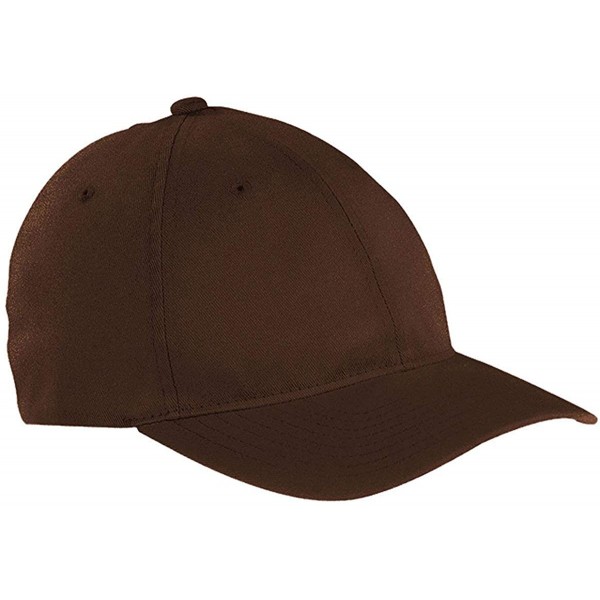 Baseball Caps Flexfit Men's Low-Profile Unstructured Fitted Dad Cap - Brown - C718TRCE7W9 $19.41