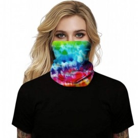 Balaclavas Unisex Seamless Rave Multifunctional Headwear Face Mask Headband Neck Gaiter - Style15 - CQ197ZLLAON $11.05