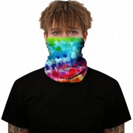 Balaclavas Unisex Seamless Rave Multifunctional Headwear Face Mask Headband Neck Gaiter - Style15 - CQ197ZLLAON $11.05