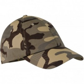 Baseball Caps Fashionable Camouflage Twill Cap - Desert Camo - CK11NGRJIJP $10.92