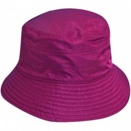 Bucket Hats Women Rain HAT - Wine - CP11H99RR7L $20.83
