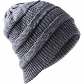 Skullies & Beanies Daily Knit Beanie- Warm- Stretchy & Soft Beanie Hats for Men and Women Chunky Skull Cap - C3187Q9HDH8 $17.10