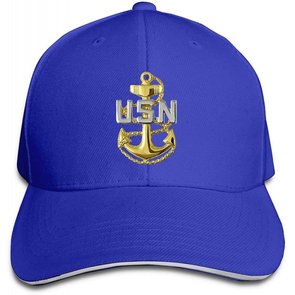 Baseball Caps US Navy Chief Petty Officer Unisex Hats Trucker Hats Dad Baseball Hats Driver Cap - Blue - C718KZG3CN4 $14.46
