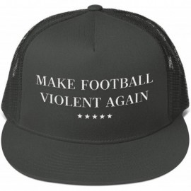 Baseball Caps Official Make Football Violent Again Hat (Black) - CA18H6XQA0U $50.74