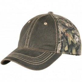 Baseball Caps Men's PigmentDyed Camouflage Cap - Mossy Oak/Break-up Country - C0182ZD26NM $7.92