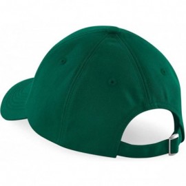 Baseball Caps Unisex Authentic 6 Panel Baseball Cap - Solid White - C917YU9HL5W $8.83