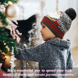 Skullies & Beanies LED Light Up Beanie Hat Christmas Cap for Women Children- Party- Bar - Multicolor-029 - CB18WL9QXCO $17.93