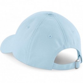 Baseball Caps Unisex Authentic 6 Panel Baseball Cap - Solid White - C917YU9HL5W $8.83