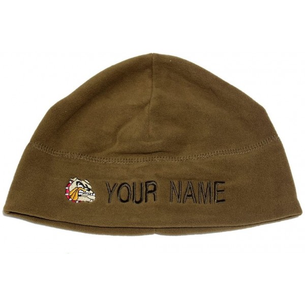 Skullies & Beanies Custom Military Embroidered Fleece Beanie Caps. Pick Your Text and Logo! Made in The USA!! Same Day Ship! ...