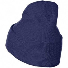 Skullies & Beanies Mens & Womens Johnny Cash Skull Beanie Hats Winter Knitted Caps Soft Warm Ski Hat Black - Navy - CT18ZDQAR...