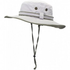 Sun Hats Mens Sun Hat with Neck Flap Quick Dry UV Protection Caps Fishing Hat - Off White - C6126SGEYSZ $15.11