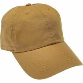 Baseball Caps Solid Cotton Cap Washed Hat Polo Camo Baseball Ball Cap - 18 Sandl - C21827ZID2O $7.79