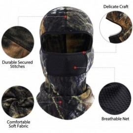 Balaclavas Ski Mask Half Face Mask Windproof Neck Warmer for Snow Skiing - 2991-black Brown - CP18AOXMNU2 $10.64