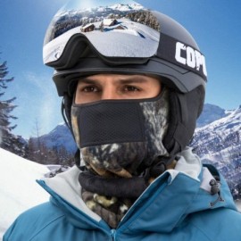 Balaclavas Ski Mask Half Face Mask Windproof Neck Warmer for Snow Skiing - 2991-black Brown - CP18AOXMNU2 $10.64