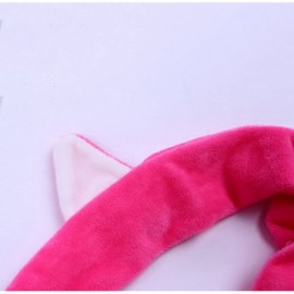 Headbands Cute Cat Ears Stretchy Elastic Wash Headbands Headscarf Cute Hair Band Accessories for Girls - Pink - CH18HTA0RDY $...