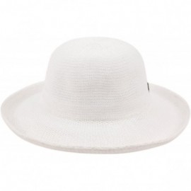 Sun Hats Women's Victoria Straw Hat cl2686 - White - CD182XNR2SU $40.28