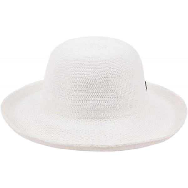 Sun Hats Women's Victoria Straw Hat cl2686 - White - CD182XNR2SU $16.86
