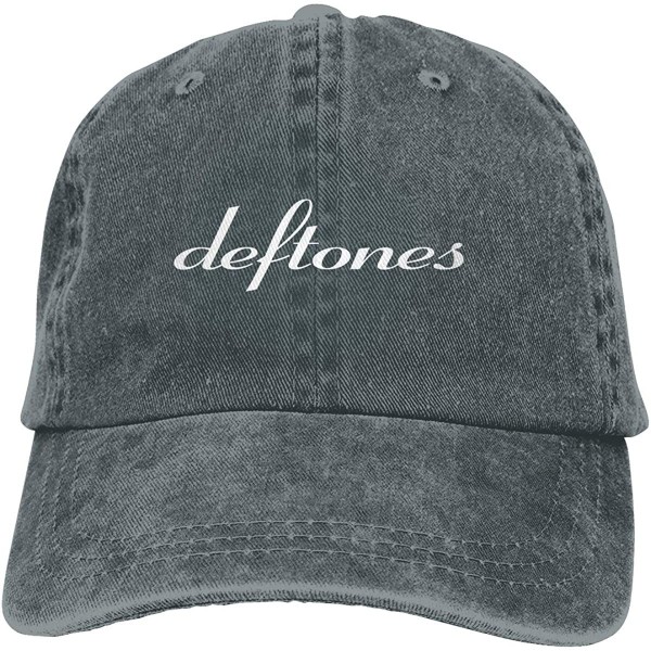 Baseball Caps Custom Deftones Adult Cowboy Hat Baseball Cap Adjustable Athletic Customized Awesome Hat - Deep Heather - C518N...