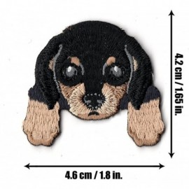 Skullies & Beanies [ Dachshund ] Cute Embroidered Puppy Dog Warm Knit Fleece Winter Beanie Skull Cap - Blue - C5189RWHW0T $10.81