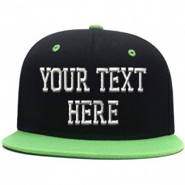 Baseball Caps Custom Ponytail Baseball Cap Personalized Messy Bun Hat Mesh Visor Trucker Hat - Hip-hop Green - CZ18GZEI69O $3...