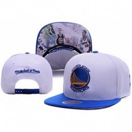 Skullies & Beanies Unisex Adjustable Fashion Leisure Baseball Hat-Golden State Warriors Cap - White-d - C318ERE6YZ7 $10.62