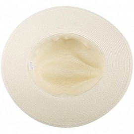 Sun Hats Beach Hats for Women- Summer Straw Hats Wide Brim Panama Hats with UV UPF 50+ Protection for Girls and Ladies - CD19...