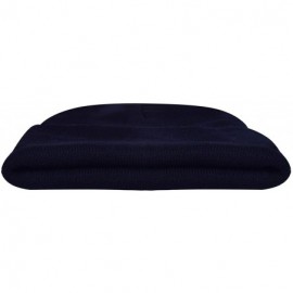 Skullies & Beanies Custom Hat Wool Cuffed Plain Beanie Warm Winter Knit Hats Skull Cap DIY Hat - Black - C118LXX2OXY $12.78