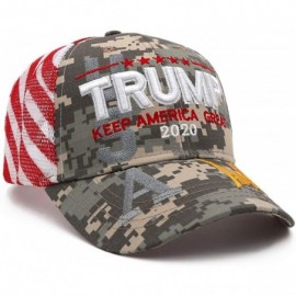 Baseball Caps Donald Trump Hat Camouflage Cap Keep America Great MAGA Hat President 2020 American Flag USA - Mesh - Digicamo ...