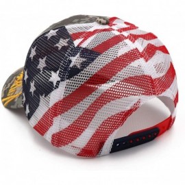 Baseball Caps Donald Trump Hat Camouflage Cap Keep America Great MAGA Hat President 2020 American Flag USA - Mesh - Digicamo ...